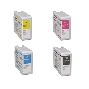 Fuldt sæt blæk til Epson CW-D6000/6500